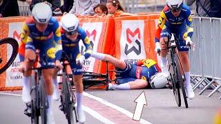 The Craziest Finish to a Time Trial I have Ever Seen  La Vuelta Femenina 2024 Stage 1