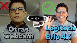  LOGITECH BRÍO 4K  Review en  la mejor WEBCAM en el 2023 