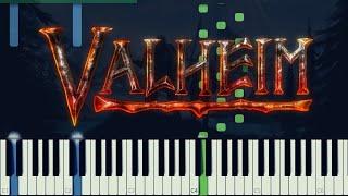 Valheim Main Theme - Synthesia Piano Cover