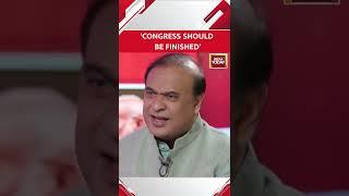 Himanta Biswa Sarma Makes Big Statement On Congress President Elections #shorts #viral