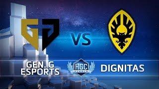 HGC Finals 2018 - Game 5 - Gen.G vs. Dignitas - Bracket Stage Finals