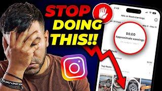 If youre NOT making money with Instagram Reels HOW TO FIX IT