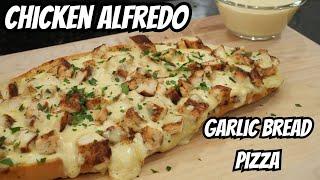 Chicken Alfredo Garlic Bread That Will Change Your Life