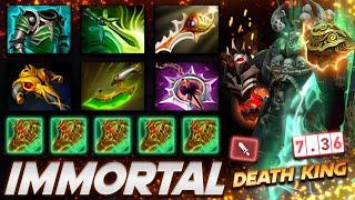 Wraith King Immortal Deadly Warrior - Dota 2 Pro Gameplay Watch & Learn