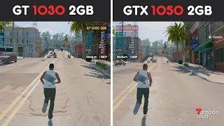 مقارنة قبل الشراء GTX1050 2GB Vs GT1030 2GB  على 8 ألعاب قوية