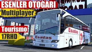 ESENLER OTOGARINDA MULTIPLAYER OYNUYORUZ  MERCEDES-BENZ TOURISMO 17RHD 