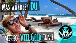 Worldtrip Costs • total costs after 15 years wolrdtrip  • without working