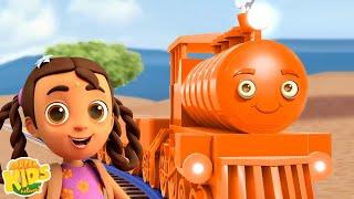 Chuk Chuk Rail Chali छुक छुक रेल चली Hindi Cartoon and Kids Videos by Super Kids Network India