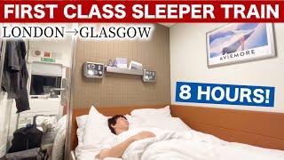 Trying the British First Class Sleeper Train from England to Scotland  The Caledonian Sleeper