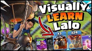 Visually LEARN Lalo in Clash of Clans Easy How To Guide