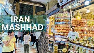 IRANMASHHAD  WALK in Bazaar Reza  Spring 2023