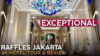 RAFFLES HOTEL Jakarta Indonesia 【4K Hotel Tour & Review】IMPECCABLE Service