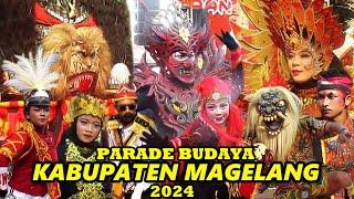 MERIAH FULL PANGGUNG KEHORMATAN - PARADE BUDAYA KABUPATEN MAGELANG 2024