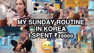 MY SUNDAY ROUTINE IN KOREA  shopping vlog 