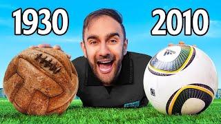 I Used Every World Cup Football 1930 - 2022