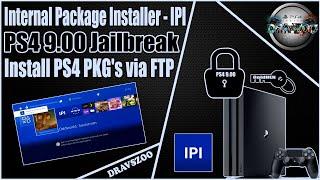 PS4 Internal Package Installer IPI  Install PS4 PKGs via FTP  PS4 9.00 or Lower