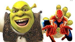 SHREK SÜPER KAHRAMANLARLA KAVGADA 