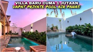 NEMU VILLA BARU DI BANDUNG ADA PRIVATE POOL AIR PANASNYA  ASTAKAIA COTTAGE