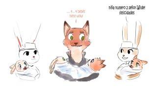 Nick x Judy Zootopia Comic en Español