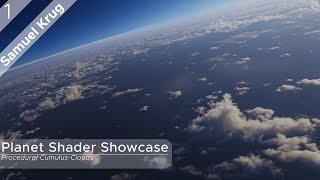 Blender Planet Shader Tutorial #1 Procedural Cumulus Clouds
