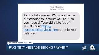 SunPass warns drivers about fake text messages