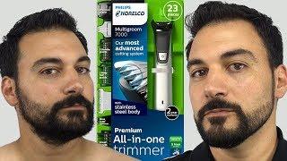 Beard Trimming - Philips Norelco Multigroom 7000 - Model MG7750