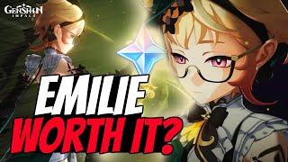 Is Emilie Worth Pulling?  Genshin Impact 4.8 Pre-Release Discussion