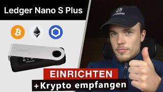 Ledger Nano S PLUS einrichten  ANLEITUNG Schritt für Schritt  Deutsch