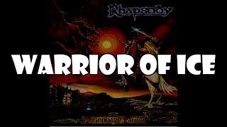 WARRIOR OF ICE LYRICS  RHAPSODY OF FIRE