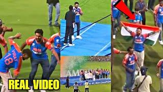 Indian Team celebration full video at Wankhede stadium after winning the T20 WORLDCUP FINAL 