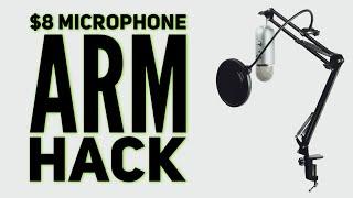 $8 Hack to Keep Your Microphone Suspended Right