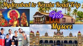 Hyderabad to Kerala Road Trip 7 Days Journey DAY 1 #trendingvideos#latestvideos #journeyvlogs#comedY