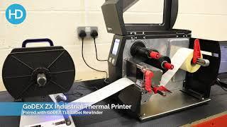 GoDEX ZX Industrial Thermal Printer in Action  HD Labels