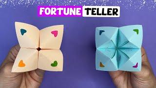How To make a paper Fortune Teller  Easy Fortune Teller