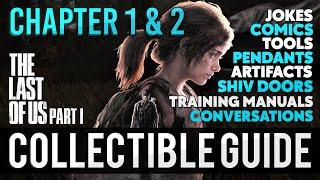 The Last of Us Part 1 - Quarantine Zone All Collectibles Guide Shiv Doors Conversations Jokes