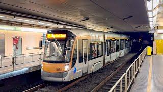 Trams and Premetro in Brussels Belgium   2024