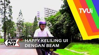 Keseruan Keliling UI dengan Sepeda Listrik Beam