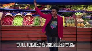 Team Pineapple BTS Supermarket Sweep Dec 22 2020 - Jamika & Khadijah