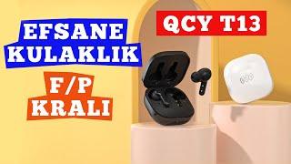 Bu Fiyata Alınabilecek En İyi Kablosuz Kulaklık Olabilir... QCY T13 BT 5.1 TWS