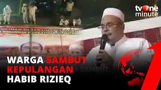 Habib Rizieq Pulang ke Indonesia Hari Ini  Jamaah Siap Menyambut  tvOne Minute