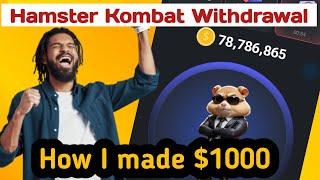 Hamster Kombat Withdrawal  how I made $1000  1.4 million  make money online in Nigeria