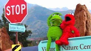 Kermit the Frog gets a NEW JOB greeting people at Colorado State Park