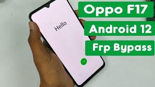 OPPO Frp Bypass  Oppo F17 Android 12 Frp Bypass  CPH2095 Android 12 Frp Bypass