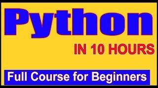 Learn Python - Full Fundamental Course for Beginners  Python Tutorial for Beginners 2019