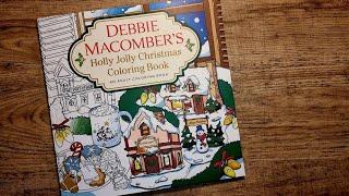 Holly Jolly Christmas Coloring Book by Debbie Macomber
