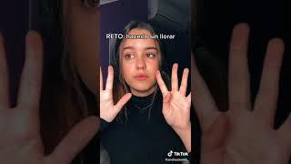 Reto sin llorar tik tok