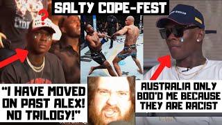 Israel Adesanya Is Having A DELUSOINAL SALTY COPE MELTDOWN Pereira Rent Free? Australia Racist?