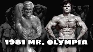 1981 Mr. Olympia Complete Line Up & Placings