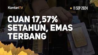 Cuan 1757% Setahun Harga Emas Antam Hari Ini Naik Terbang 11 Sep 2024   KONTAN Harga Emas ANTAM