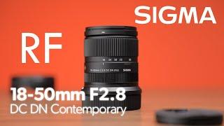 SIGMA RF 18-50mm F2.8 DC DN Contemporary Lens